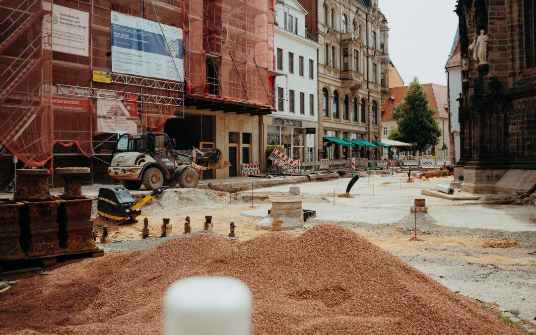 Kein Durchgang am Dom mehr möglich